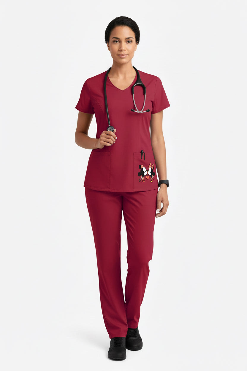 KOMPLET   BORDO MINI KEPER 100% PAMUK
